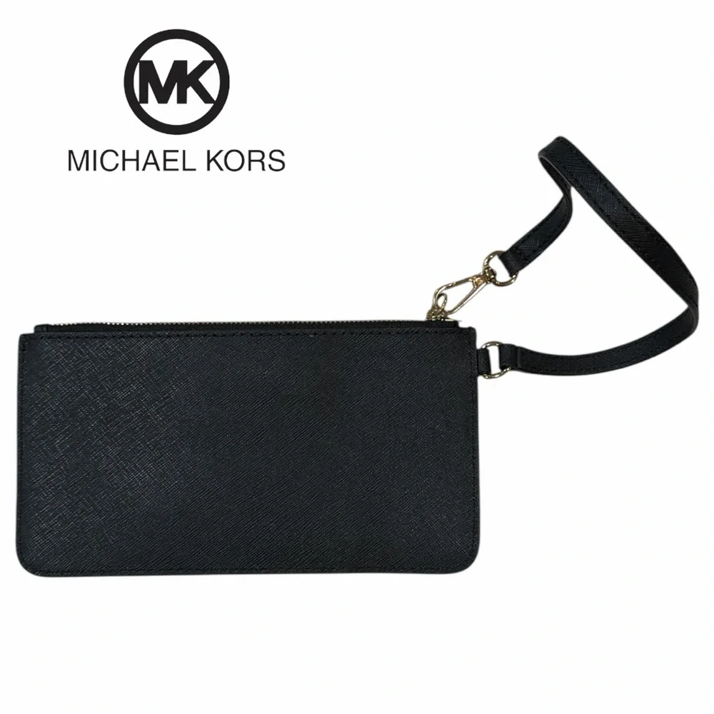 Michael Kors Jet‎ Set Medium Signature Stud Specchio Wristlet
